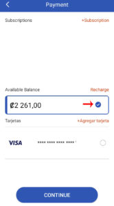 omni cambiar metodo de pago